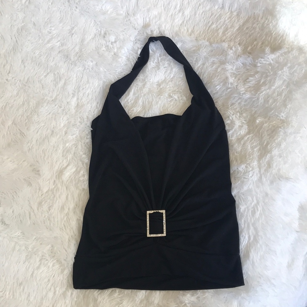 😍 4/$20 Cute Black Halter Top